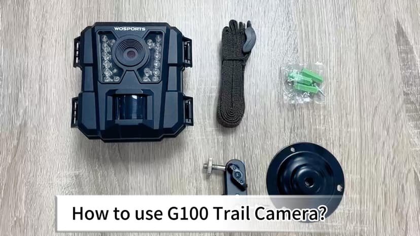 WOSPORTS Mini Trail Camera 24MP 1080P HD Game Camera with Night Vision Motion Activated Waterproof,Trail Cam with Fast Trigger Time for Outdoor Wildlife Monitoring