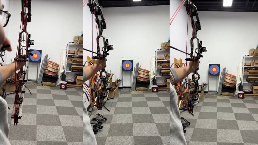 Archery Bow Sight for Compound Bows Target Hunting Single Pin or 5 Pin Bow Sight with 6X 1.75 Scope Lens Long Bar Right Hand for Quicker Sight Acquisition