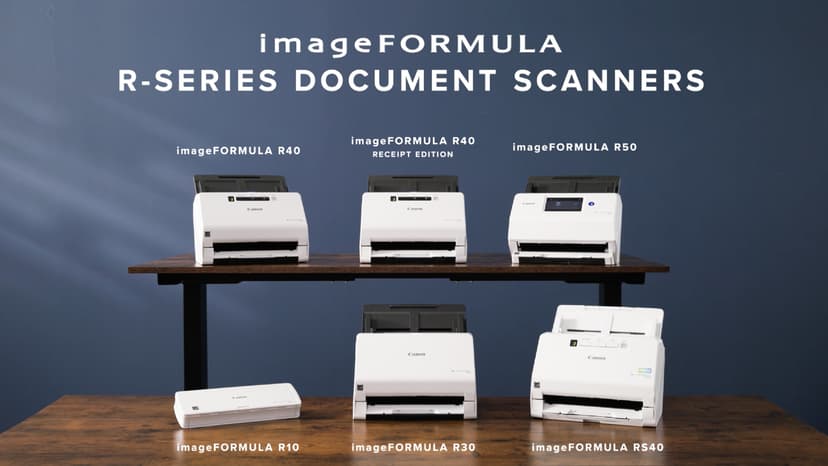 Canon imageFORMULA RS40 - Photo and Document Scanner, Auto Document Feeder, Windows and Mac, Scans Old and New Photos in Varying Sizes, USB Interface