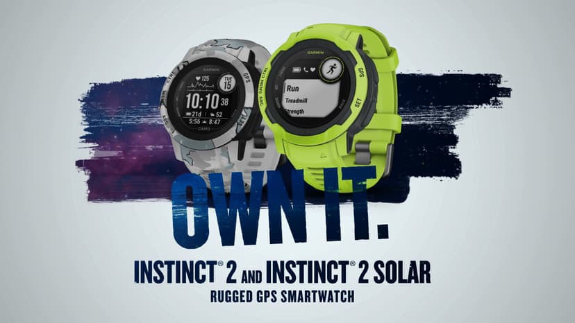 Garmin Garmin Instinct 2 Solar, Smaller-Sized Rugged Outdoor Watch with GPS, with Solar Charging Capabilities, Built for All Elements, Multi-GNSS Support, Tracback Routing and More, Graphite