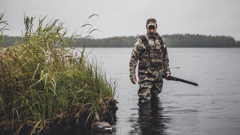 HISEA Hunting Waders for Men with 600G Insulated Boots, 4.5mm Neoprene Waterproof, Bootfoot Chest Wader Fishing Duck Hunting