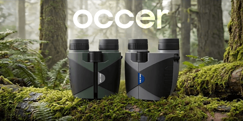 15x30 Compact Binoculars for Adults and Kids - Occer Large View High Powered Binoculars for Bird Watching - Lightweight Easy Focus Binocs with Low Light Vision for Hunting Cruise Ship Travel