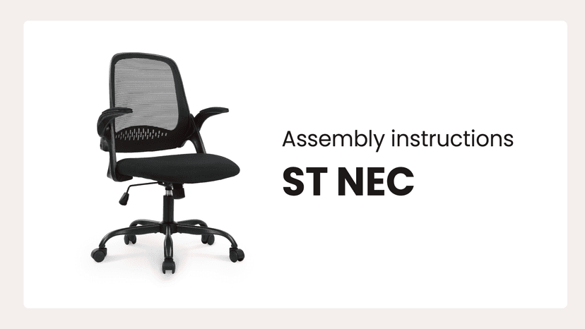 NEO CHAIR Office Chair Gaming Desk Computer Mesh Ergonomic Chair with Flip-up Arms Comfy Lumbar Support Adjustable Height Rolling Wheels Chair for Home Office (All Black)