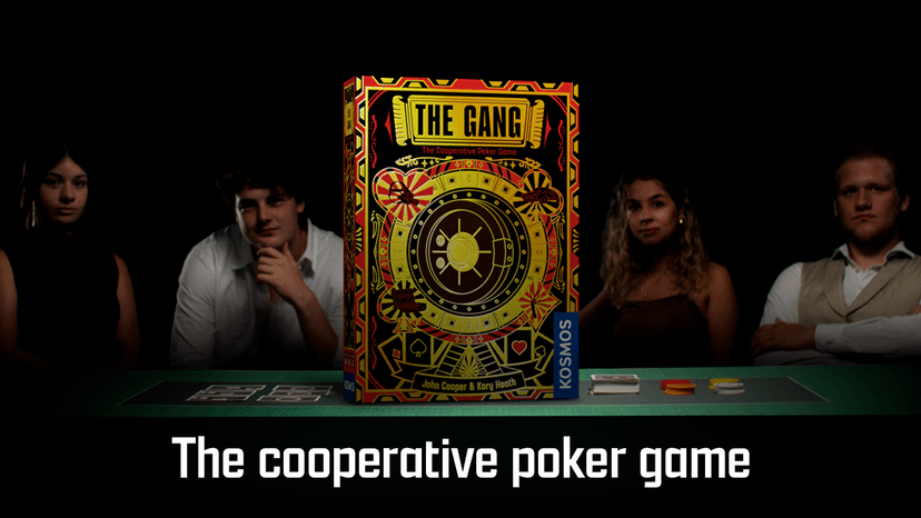 The Gang | Grown-Up Toy of the Year Finalist | Co-Operative Poker | Family Game | Game Night | Strategy Game | Ages 10+
