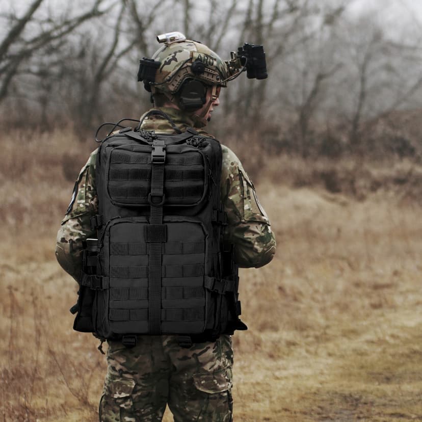 REEBOW GEAR Military Tactical Backpack Large Army 3 Day Assault Pack Molle Bag Backpacks