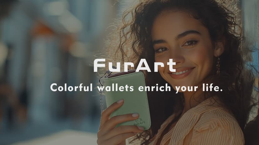 FurArt Zipper Wallet Women, RFID Blocking Credit Card Wallet, Business Card Holder, Compact Size KeyChain Wallet
