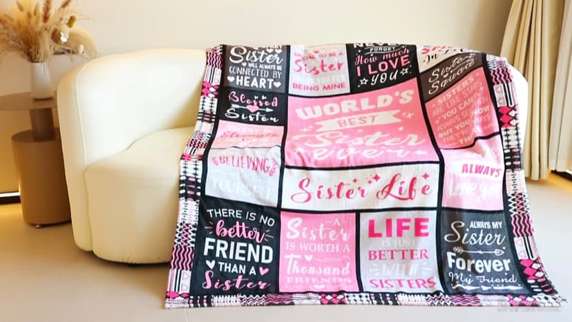 Soft Cozy Keepsake for Christmas, Valentine's Day, Mother's Day and More Mom Birthday Gifts from Daughter, Best Mom Ever Blanket 50"x60" B0DDSJTY5V