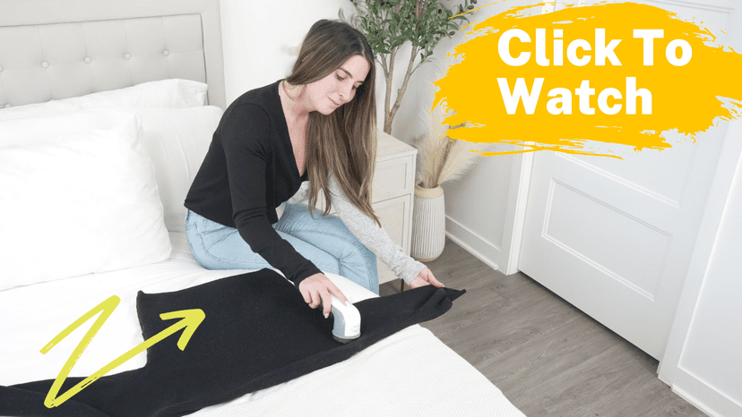 BEAUTURAL Fabric Shaver and Lint Remover, Sweater Defuzzer with 2-Speeds, 2 Replaceable Stainless Steel Blades, Battery Operated, Remove Clothes Fuzz, Lint Balls, Pills, Bobbles Gray