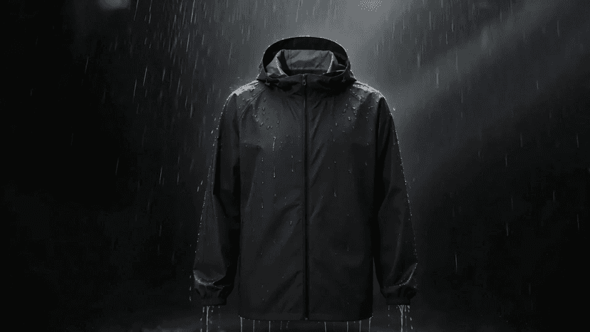 UIQUR Men's Rain Jacket Windbreaker Waterproof Jacket Raincoat Cycling Running Hiking Gear Hood Lightweight Packable