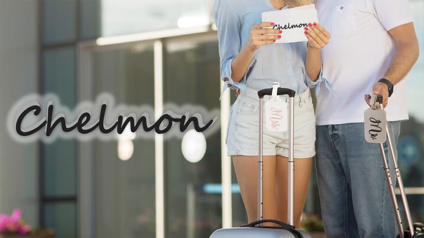 Bridal Shower, Engagement & Wedding Gifts – Personalized Registry Essentials for Just Married Newlyweds Chelmon Mr and Mrs Tags for Couples, Bride Groom Honeymoon Travel Gifts B07SSFDVMZ