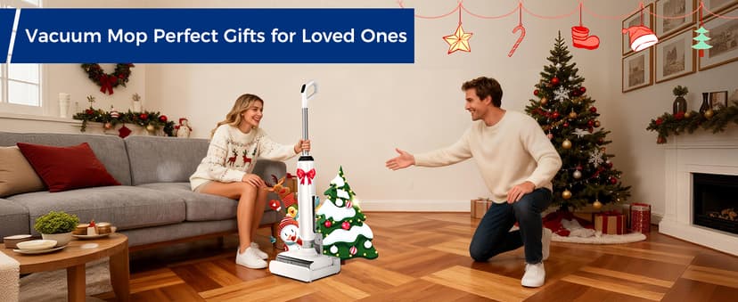 Wet Dry Vacuum Cleaner, 180°Lie-Flat Vacuum Mop All in One with Auto Self-Cleaning, Smart Floor Cleaner Machine for Hard Floor, 45 Mins Runtime, Edge Cleaning, Self-Propelled Vacuum Mop Combo