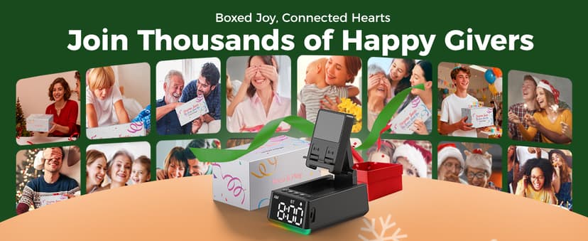 Birthday Gifts for Men Women-Bluetooth Speaker with HD Sound, Stocking Stuffers White Elephant Gifts for Adults, Kitchen Gadgets for Anniversary Idea Gift for Dad Mom Husband Wife(Black)