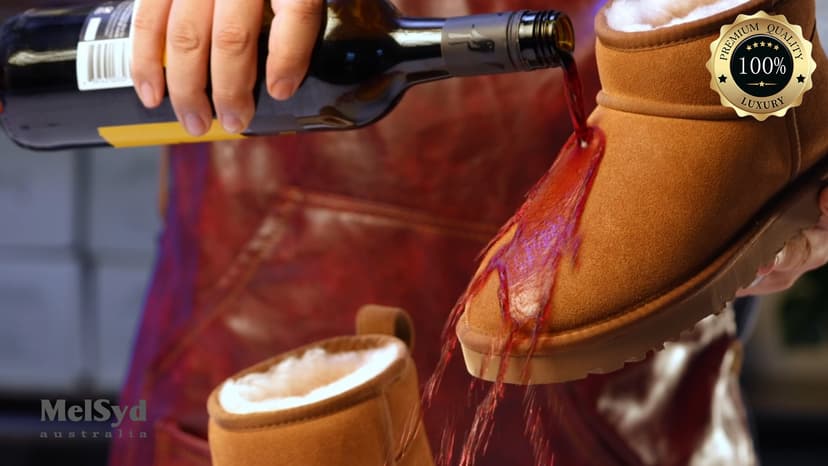 Mel&Syd 100% Australian Sheepskin Mini Boots with Arch Support Options - Warm Down to -40°F (-40°C) Thermal Ankle Booties - Waterproof Suede & Breathable Winter Shoes for Urban Commute & Office Wear