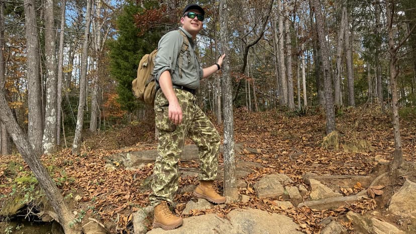 Coostar Tactical Boots for Men Lightweight Military Combat Boot Side Zipper Motorcycle Hiking Work Boots Waterproof 8 Inches