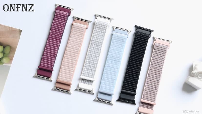 6 Pack Nylon Sport Loop Band Compatible with Apple Watch Band 38mm 40mm 41mm 42mm 44mm 45mm 46mm 49mm Women Men, Soft Adjustable Braided Replacement Straps for iWatch Series 11 10 9 8 7 6 5 4 3 2 1 SE Ultra