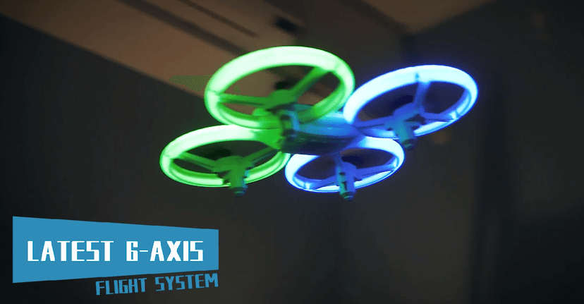 Q9s Drones for Kids,RC Drone with Altitude Hold and Headless Mode,Quadcopter with Blue&Green Light,Propeller Full Protect,2 Batteries and Remote Control,Easy to fly Kids Gifts Toys for Boys and Girls