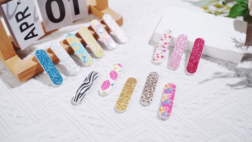Colorful Emery Boards for Manicure Pedicure, Travel Size, Professional Salon Filing Tool, Disposable Fingernail Shaping Sumind 100 Pack Mini Nail Files Double Sided Bulk,2.36 x 0.59 x 0.16 Inch B086YF7PZP