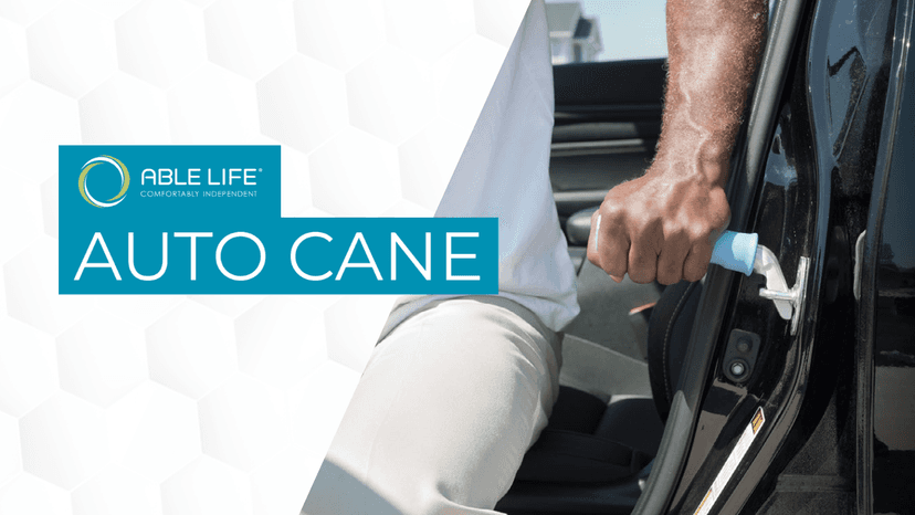 Able Life Vehicle Support Handle and Mobility Aid, Portable Car Assist Grab Bar for Sit-to-Stand Assistance, Ideal for Seniors and Adults, Durable Door Handle Support with Ergonomic Design