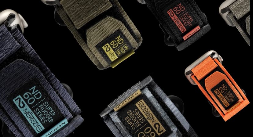 Nereides Compatible with Apple Watch Series 11 Band Series 10/9/8/7/6/5/4/SE/SE2/SE3/Ultra 3/2/1, Nylon Sports Strap with Woven Design for 49mm/46mm/45mm/44mm (L, Army Green)