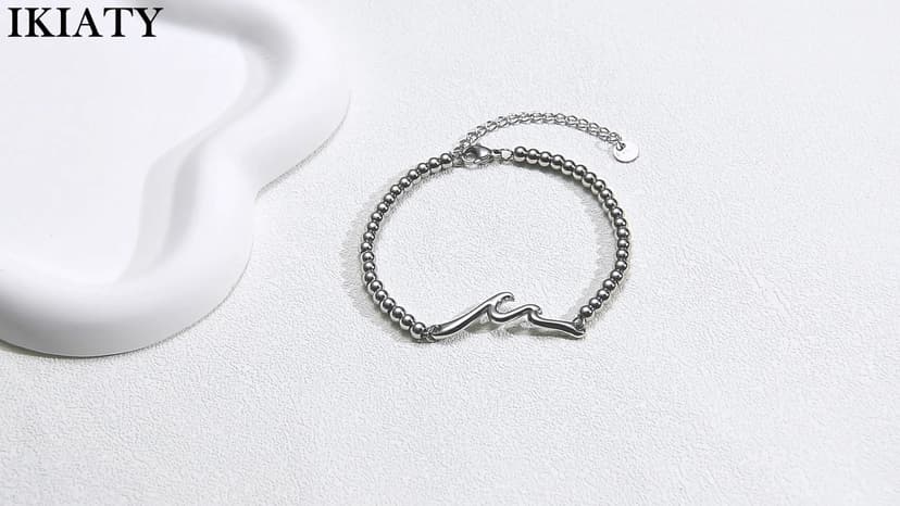 The Wave of Life Bracelet, Christmas Birthday Valentines Graduation Day Gifts for Women Her Gifts for Best Friend Sister Daughter Granddauhgter Niece B0DCJFR132