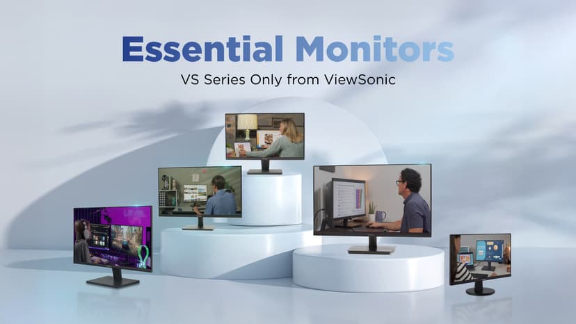 ViewSonic VS2247-MH 22 Inch 1080p Monitor, 100Hz Refresh Rate for Smooth Home and Office Viewing, Eye Care Technology, Thin Bezels, HDMI, and VGA Inputs