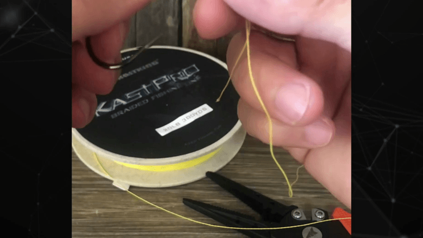 KastKing Cutthroat 7 inch Fishing Split Ring Pliers, 420 Stainless Steel Fishing Tools, Saltwater Resistant Fishing Gear, Tungsten Carbide Cutters