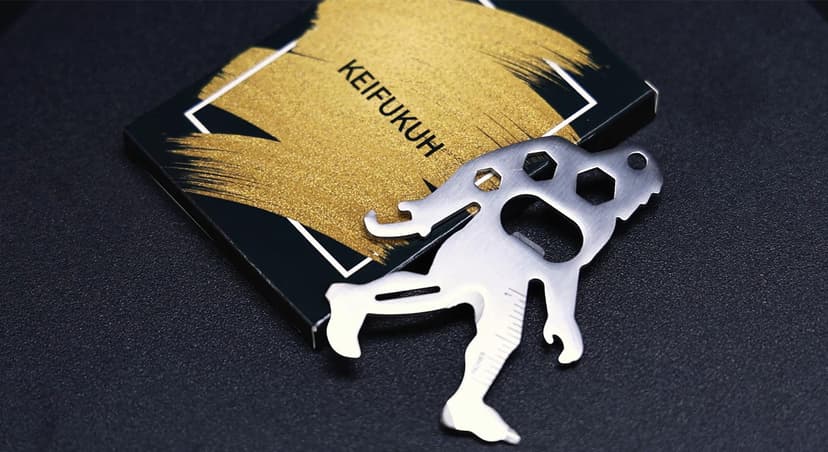 Stocking Stuffers for Mens Gifts EDC Multitool - Fun Christmas Secret Santa Gifts for Adult, Unique Holiday Birthday Anniversary Fathers Valentines Gift Ideas Gadgets, Cool White Elephant Gift for Him