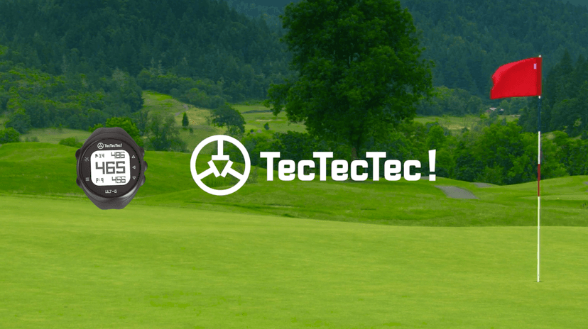 TecTecTec TecTecTec ULT-G Stylish, Lightweight and Multi-Functional Golf GPS Watch, Durable Wrist Band with LCD Display, Worldwide Preloaded Courses - Black
