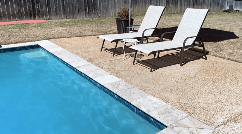 Crestlive Products Outdoor Chaise Lounge Chair,5-Position Pool Lounge Chairs with Armrests Sunbathing Recliner for Patio, Beach, Deck, Yard (2PC Beige)