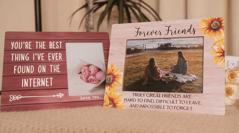 FONDCANYON Aunt Picture Frame, Only the Best Aunts Get Promoted to Great Aunt Picture Photo Frame, Pregnancy Announcements, Pregnancy Announcements for Family, 4x6 Picture Frame