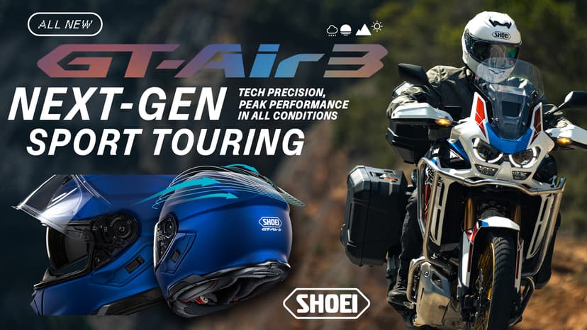 Shoei GT-Air 3 Full Face Motorcycle Helmet