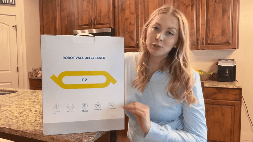 Robot Vacuum and Mop, 3-in-1 Robot Vacuum Cleaner, 4000Pa Powerful Suction, 2.87" Ultra Slim, with Wi-Fi/App/Alexa, Smart Navigation, Perfect for Pet Hair, Hard Floors and Low-Pile Carpets