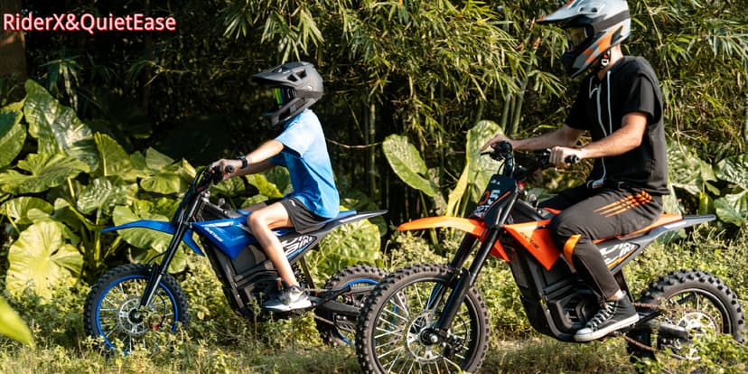 Electric Dirt Bike for Adults Teens, 3000W Brushless 220Nm Motor - 45° Slope, 38 MPH, 48V/23.5Ah Removable Battery, Dual Hydraulic Brakes & Full Suspension Electric Motorcycle for Age 13+