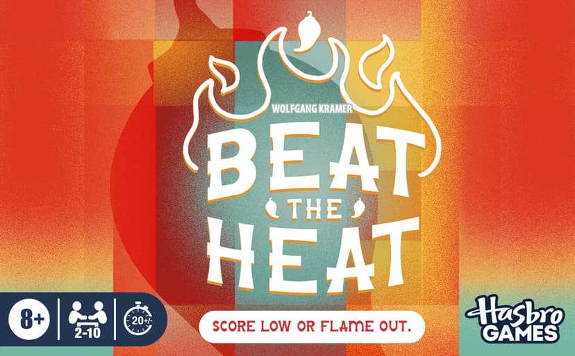Beat The Heat Game | Family Party Card Game for Kids and Adults | Ages 8+ | 2 to 10 Players | 20 Mins. | Easy to Learn Strategy Card Games for Groups