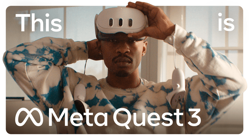Meta Quest 3 512GB | VR Headset — Thirty Percent Sharper Resolution — 2X Graphical Processing Power — Virtual Reality Without Wires — Access to 40+ Games with a 3-Month Trial of Meta Horizon+ Included