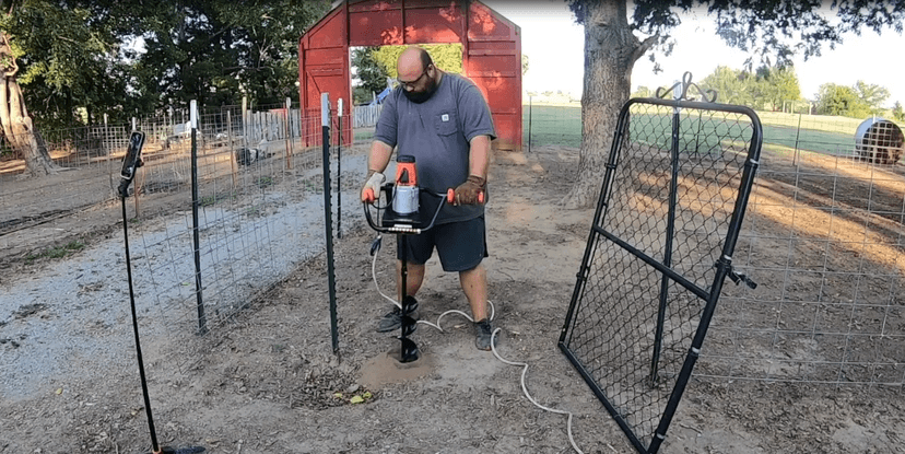 PROYAMA Electric Post Hole Digger, 1700W Corded Earth Auger with 4" 6" 8" Drill Bit, 12" Extension Rod, Reverse Control, 5-Year Warranty Gear Box, Ideal for Post Hole Digging, Drilling, Tree Planting