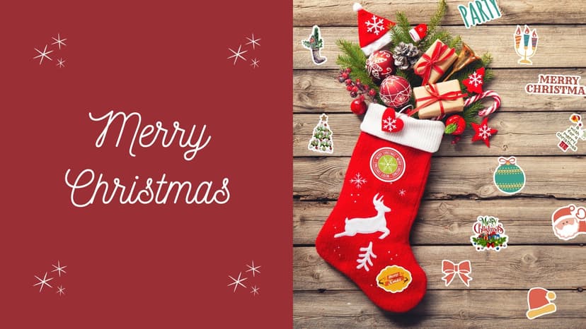 100PCS Christmas Theme Stickers, Non-Repeating Vinyl Waterproof Holiday Stickers, Holiday Gifts for Kids and Teens, Xmas Party Favorite, Stocking Stuffers for Kids Toddlers Teens Boys Girls