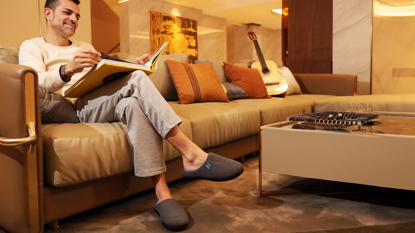 RockDove Men's Original Two-Tone Memory Foam Slipper