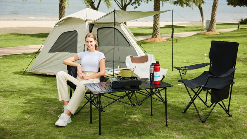 Damei century Folding Camping Chairs- Lightweight, Portable Chair for Beach, Lawn, Outdoor Sports