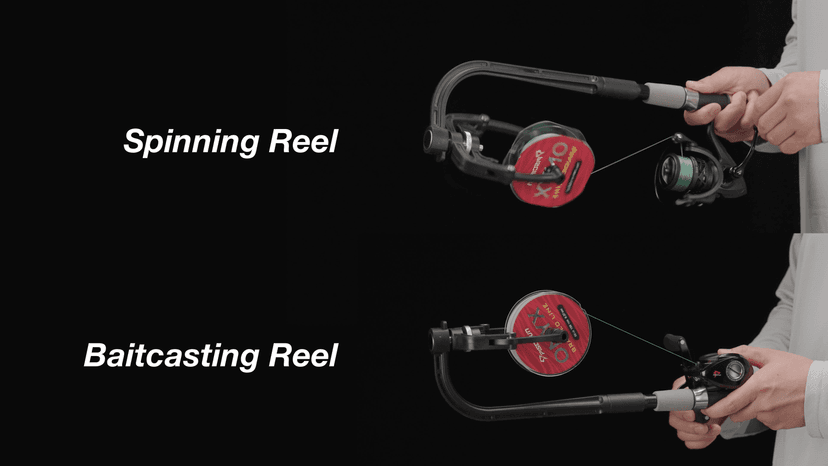 Piscifun Fishing Line Winder Spooler Machine Spinning Reel Spool Spooling Station System Automatic Spools Holder