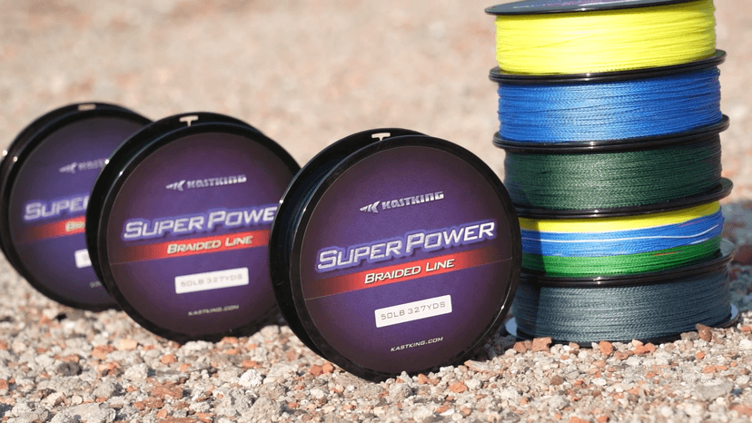 KastKing SuperPower Braided Fishing Line - Abrasion Resistant Braided Lines – Incredible Superline – Zero Stretch – Smaller Diameter – A Must-Have!