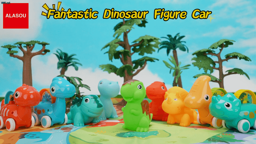 9 PCS Vehicles for Baby Boy Gifts,1 Year Old Toys for Toddler Boy Toys 1-2,1st Birthday Gift for Infant 12 18 Months ALASOU Dinosaur Car Toys for 1 Year Old Boy Gifts with Playmat/Storage Bag B09MN585VM