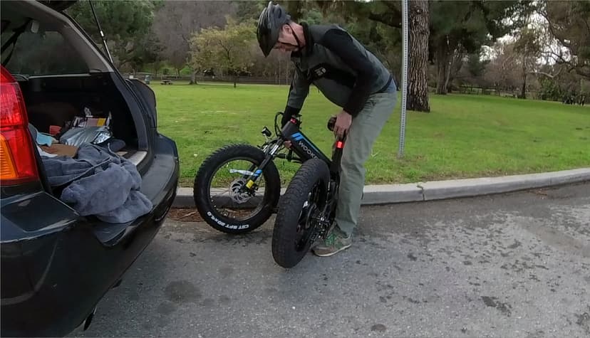 TotGuard Electric Bike,20" Electric Bike for Adults Peak 750W Brushless Motor,20MPH Fat Tire Ebike,Foldable Adult Electric Bicycles with 48V 10Ah Removable Battery,7-Speed,SGS Certified to UL 2849