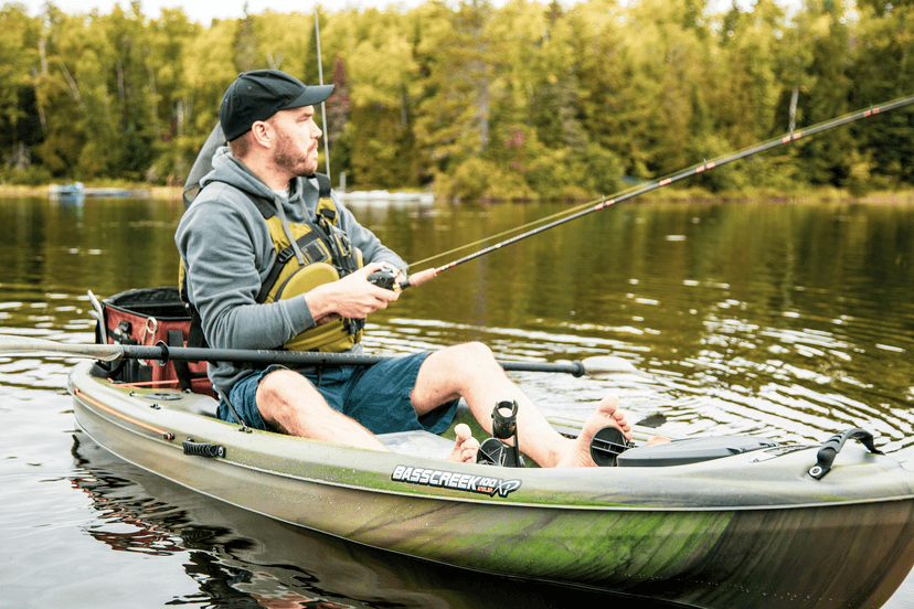 Pelican Sit-on-top Fishing Kayak Kayak 10 Feet Lightweight one Person Kayak Perfect for Fishing