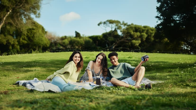 Powerful HD Sound, Dynamic Lights, 15H Playtime, BT 5.3, TWS Pairing, IPX5 Beach|Camping|Pool Accessories, Halloween Music Portable Bluetooth Speaker Gift Ideas: Outdoor Travel Essentials Waterproof B0CX1FRR27