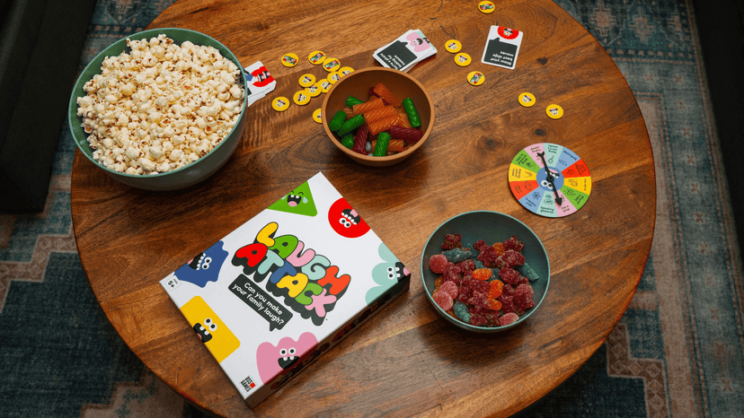 Laugh Attack [Can You Make Your Family Laugh? | Don’t Laugh Challenge Card Game For Kids, Teens, and Families | Great For Game Night, Reunions, Vacation | Kids Gift For Boys & Girls Ages 5+]