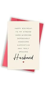 Funny Birthday Card for Wife from Husband, Best Gift for My Wife Birthday, Happy Wife Birthday Gift Ideas for Her, Sweet Birthday Card for Women Her Girlfriend B0DDBDZVLZ