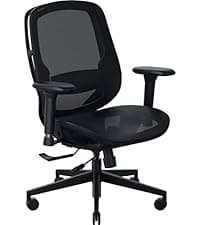 Razer Iskur V2 X NewGen Ergonomic Gaming Chair — Built-in Lumbar Support, Cooltouch Gen-2 EPU Leather, Ultra-Wide Seat Base, Adjustable 152 Degree Recline, Foam Cushions — Black/Green