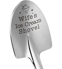 Wife Stocking Stuffers White Elephant Gifts, Romantic I Love You Gift for Her Valentines Mothers Day, Wifes Ice Cream Shovel Wife Gift from Husband, To My Wife Christmas Anniversary Birthday Gifts Her B0DY7GNQ58