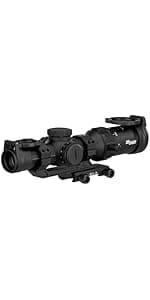 SIG SAUER Tango-SPR 4-16x44mm 30mm Tube Second Focal Plane/SFP/F2 Shockproof Waterproof Fogproof Tactical Riflescope | MOA BDC-1 Reticle, SPR Scope Mount, Flip-Back Caps Included, SOTS44000